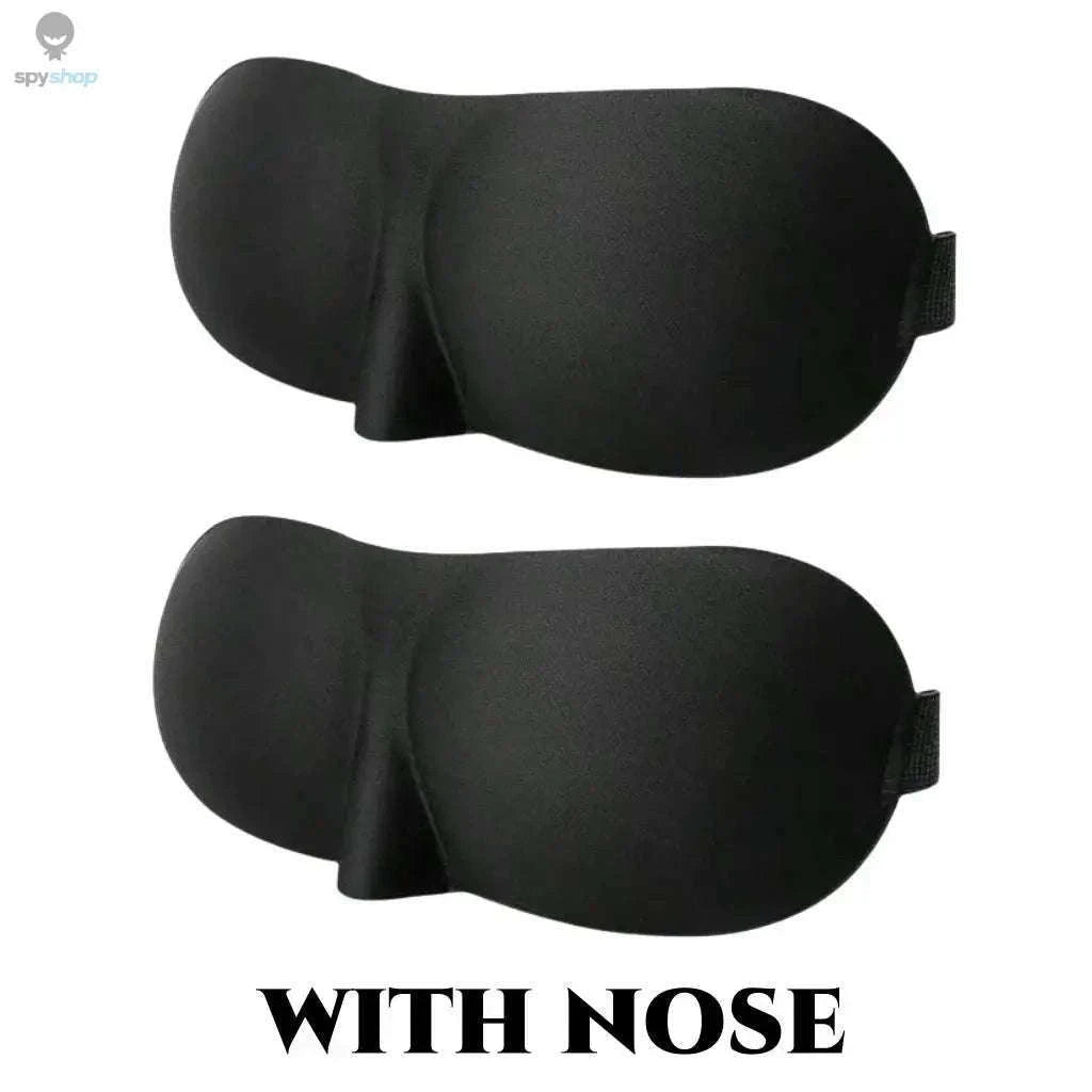 3D Contoured Sleep Mask for Darker, Deeper Rest-4pcs with nose