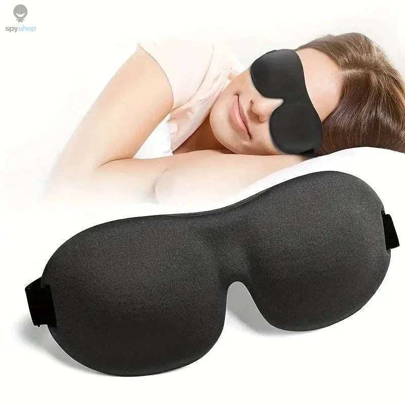 3D Contoured Sleep Mask – Ultra Soft, Breathable Light‑Blocking Eye Cover-4pcs with nose