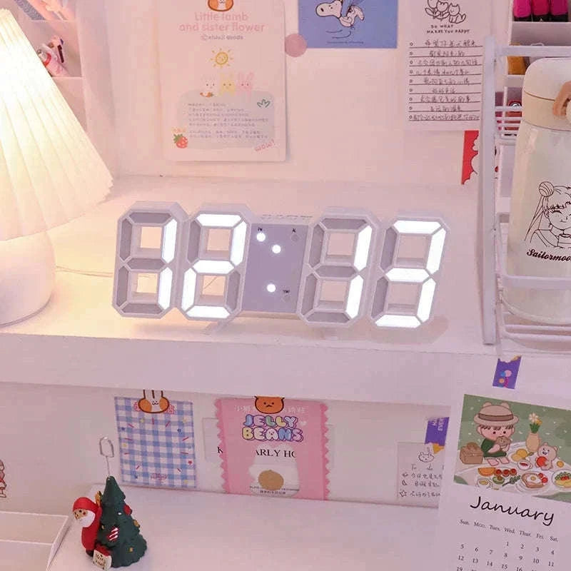 3D LED Digital Alarm Clock for Home, Office and Kitchen-03