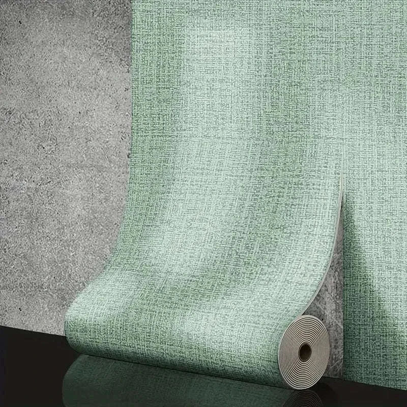 3D Linen Foam Wall Panels 50cm | Self-Adhesive & Waterproof-Grey / 1pcs 50cmX5m