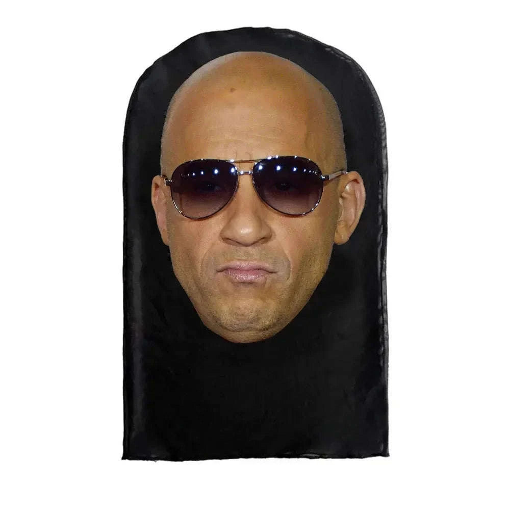 3D Printed Full-Face Cosplay Mask — Stretch Mesh Balaclava-TT-WS24031