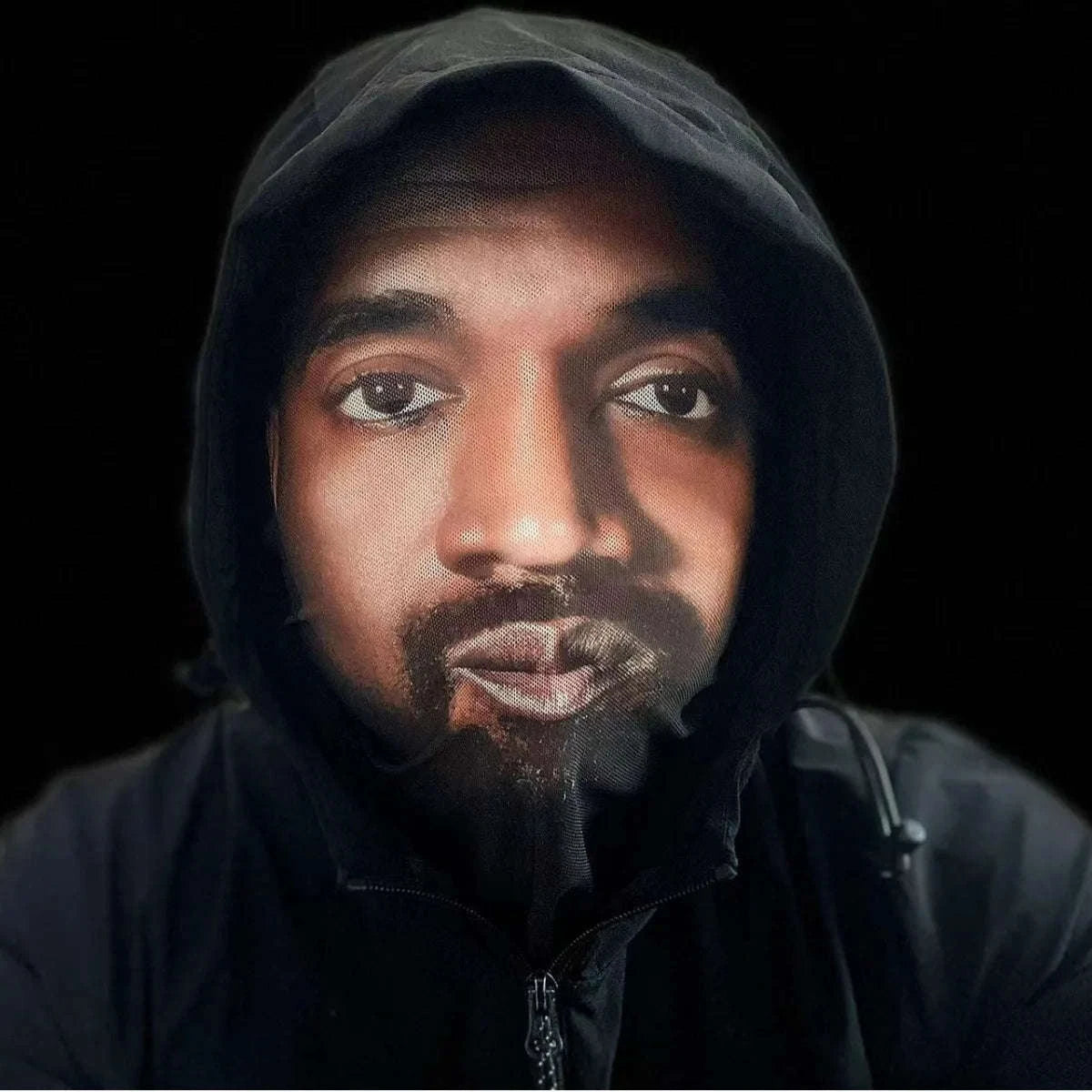 3D Printed Full-Face Cosplay Mask — Stretch Mesh Balaclava-TT-WS24031