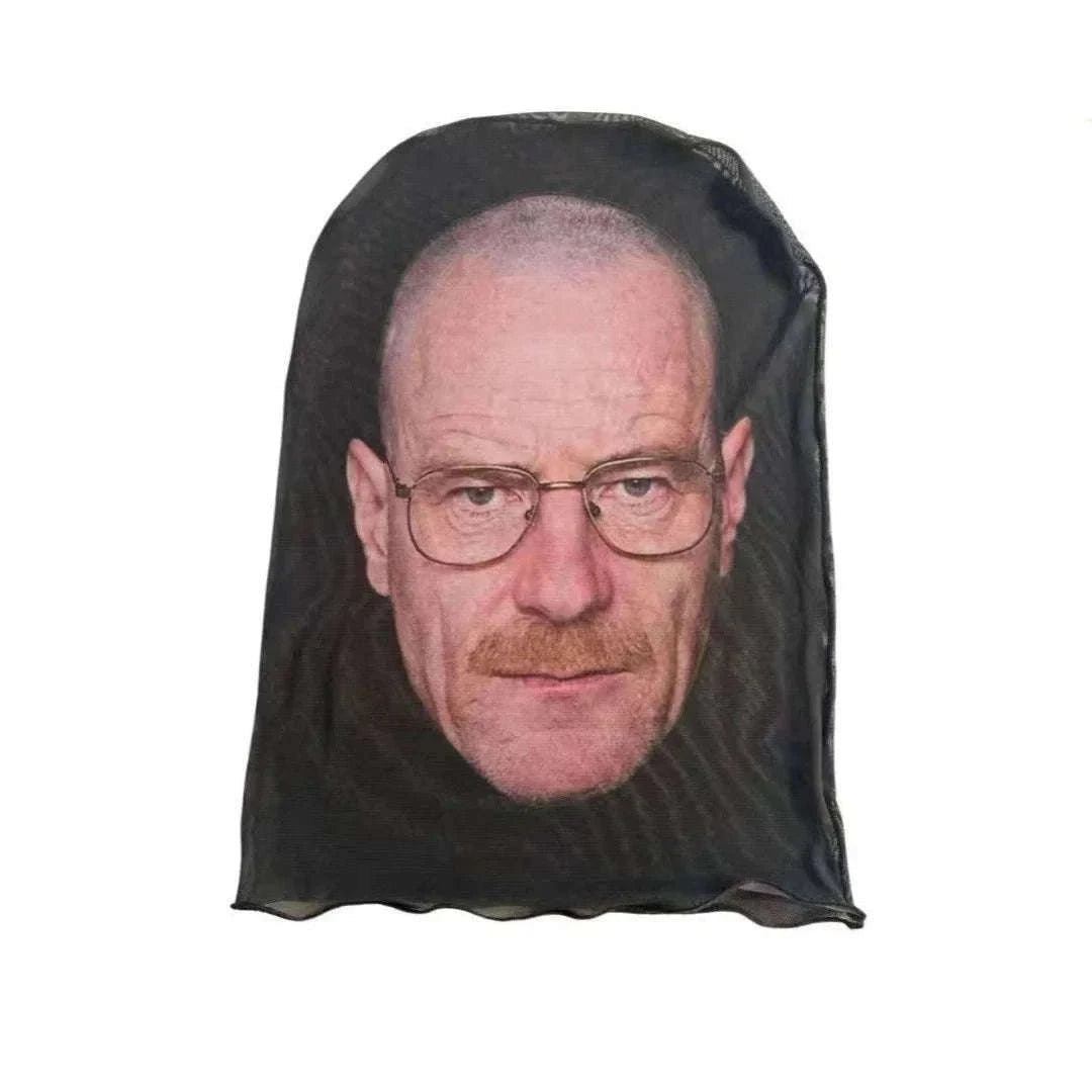 3D Printed Full-Face Cosplay Mask with Stretch Mesh Fit-TT-WS24031