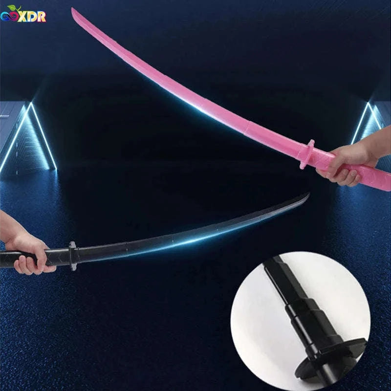 3D Printed Telescopic Katana — Gravity Folding Samurai Toy-2PCS
