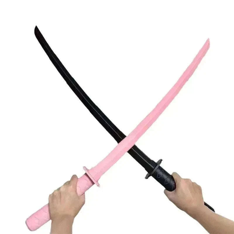 3D Printed Telescopic Katana Toy with Smooth Folding Motion-2PCS