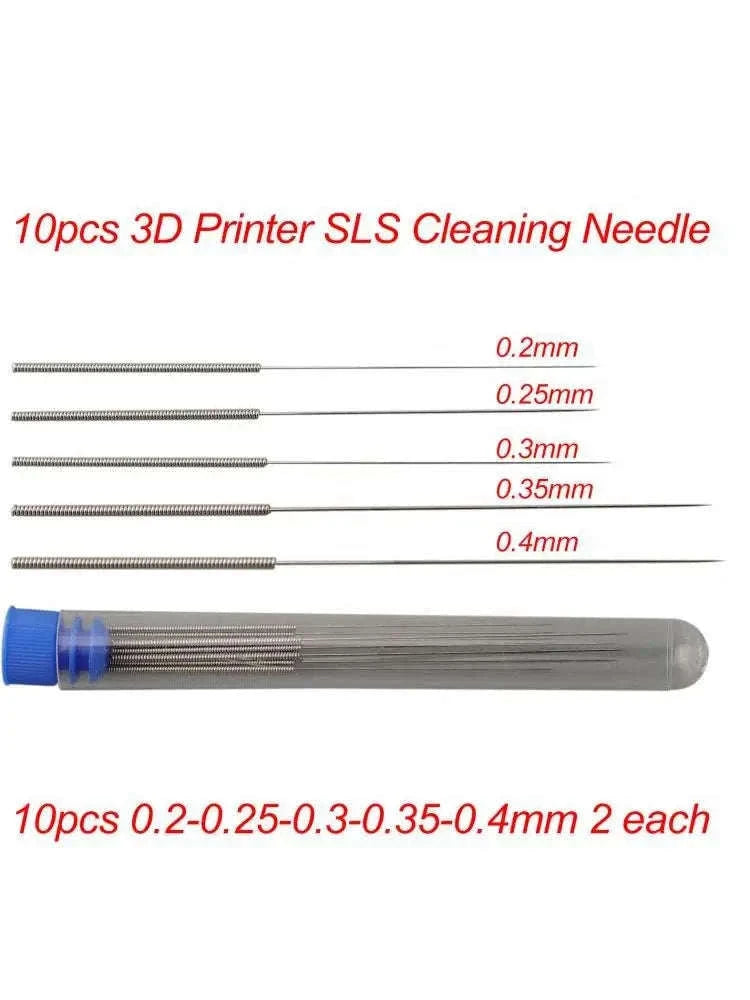 3D Printer Nozzle Cleaning Needles Kit for Precise Maintenance-SET A / China Mainland