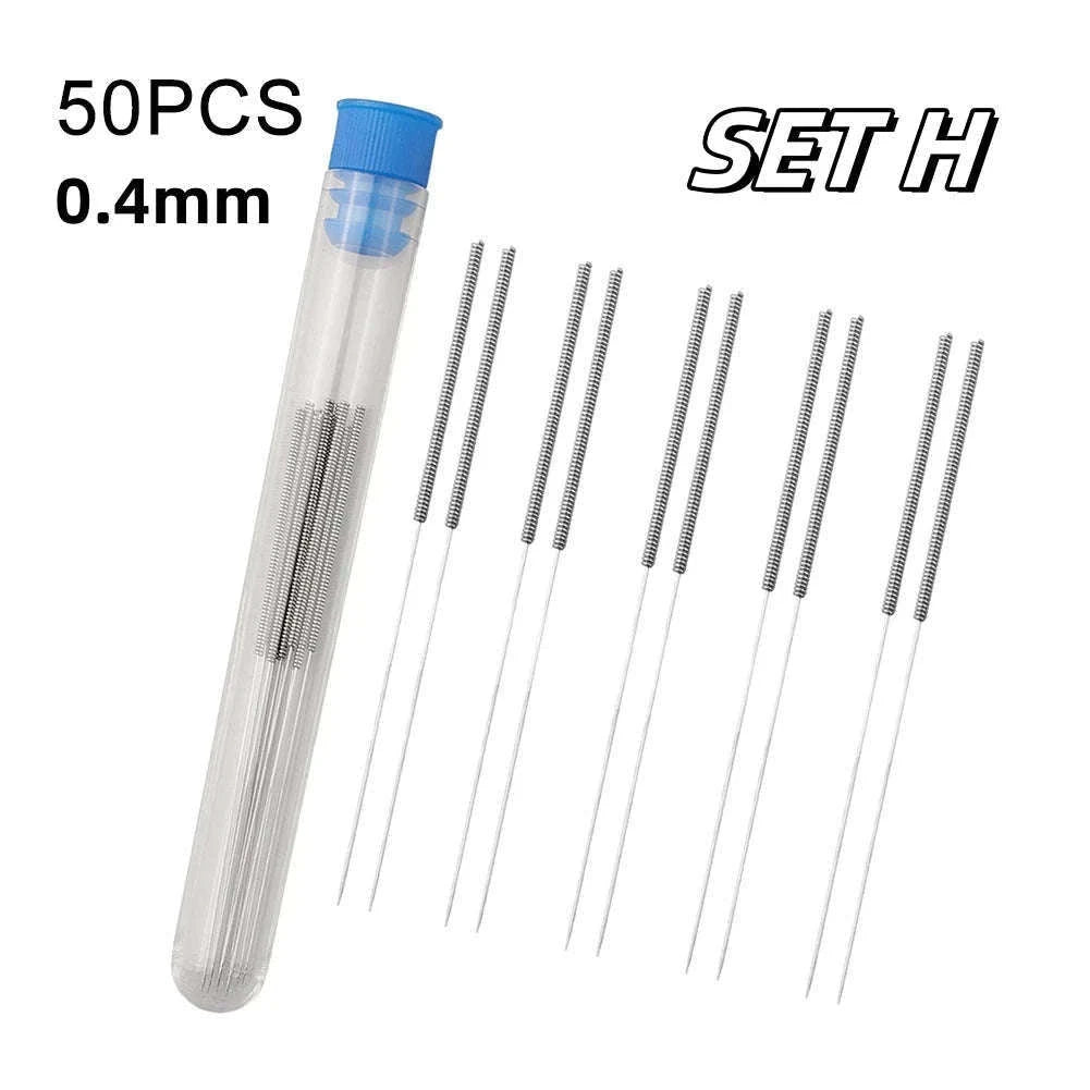 3D Printer Nozzle Cleaning Needles Kit for Precise Maintenance-SET A / China Mainland