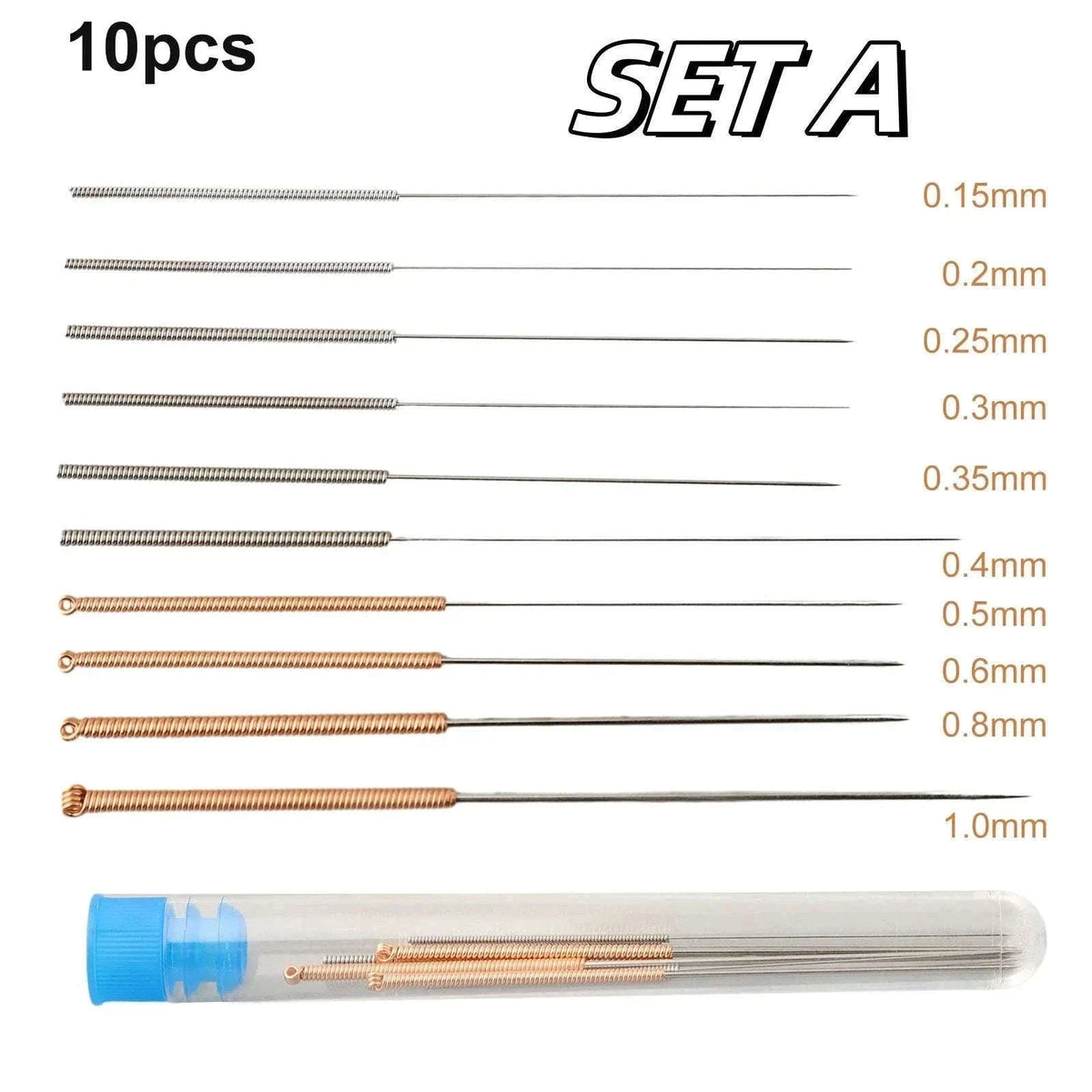 3D Printer Nozzle Cleaning Needles Kit for Precise Maintenance-SET A / China Mainland