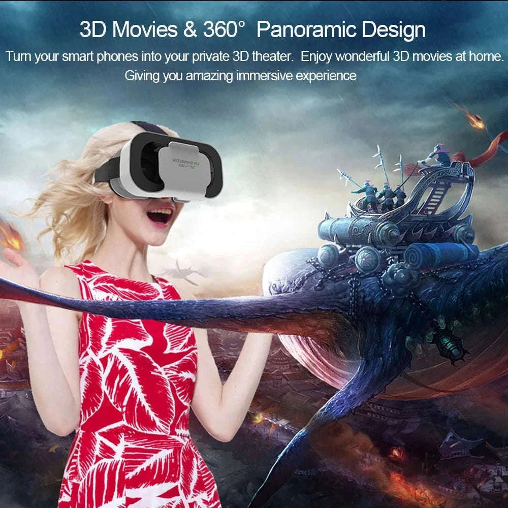 3D Virtual Reality Headset for Smartphones-Style C Only VR