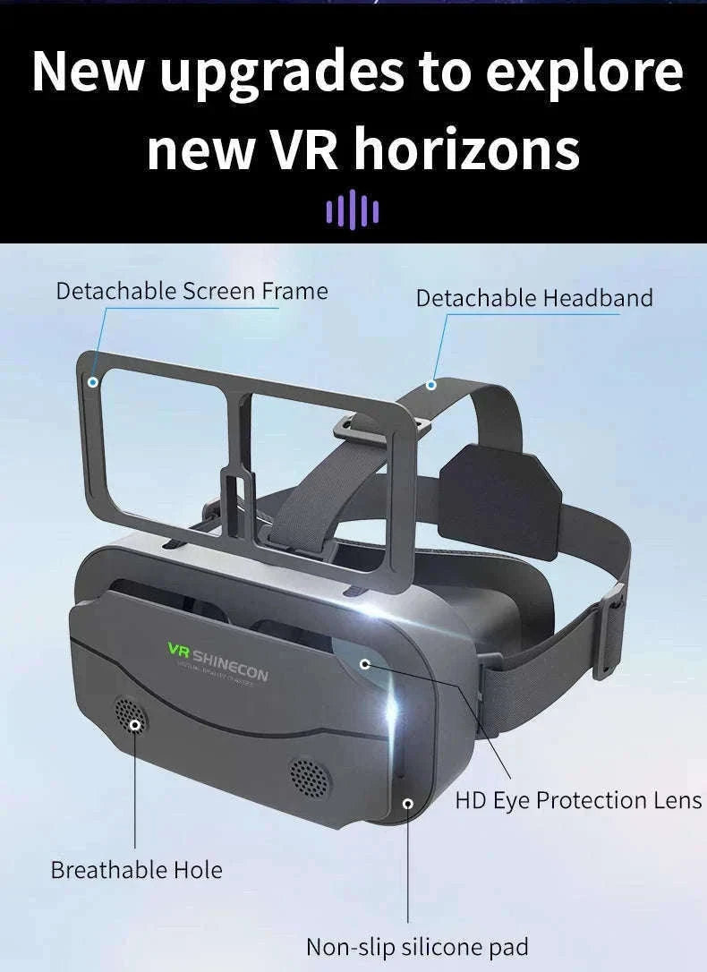 3D Virtual Reality Headset for Smartphones-Style C Only VR
