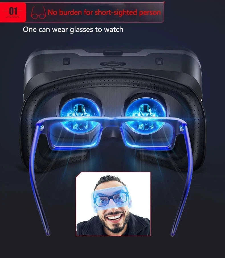 3D Virtual Reality Headset for Smartphones-Style C Only VR