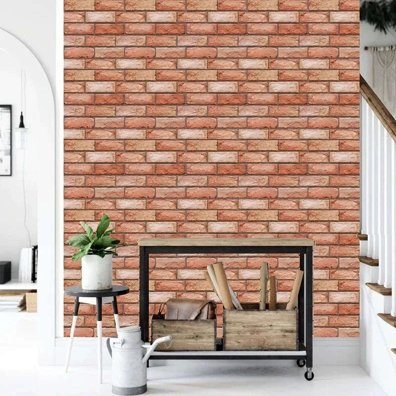 3D Wall Stickers Peel & Stick Home Decor Panels-Wall sticker / 10pcs