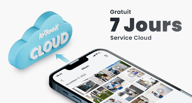 ieGeek 5MP Wireless Outdoor WiFi Surveillance Camera, Solar Camera, 360 Degree Camera, Human PIR Detection, Colour Night Vision