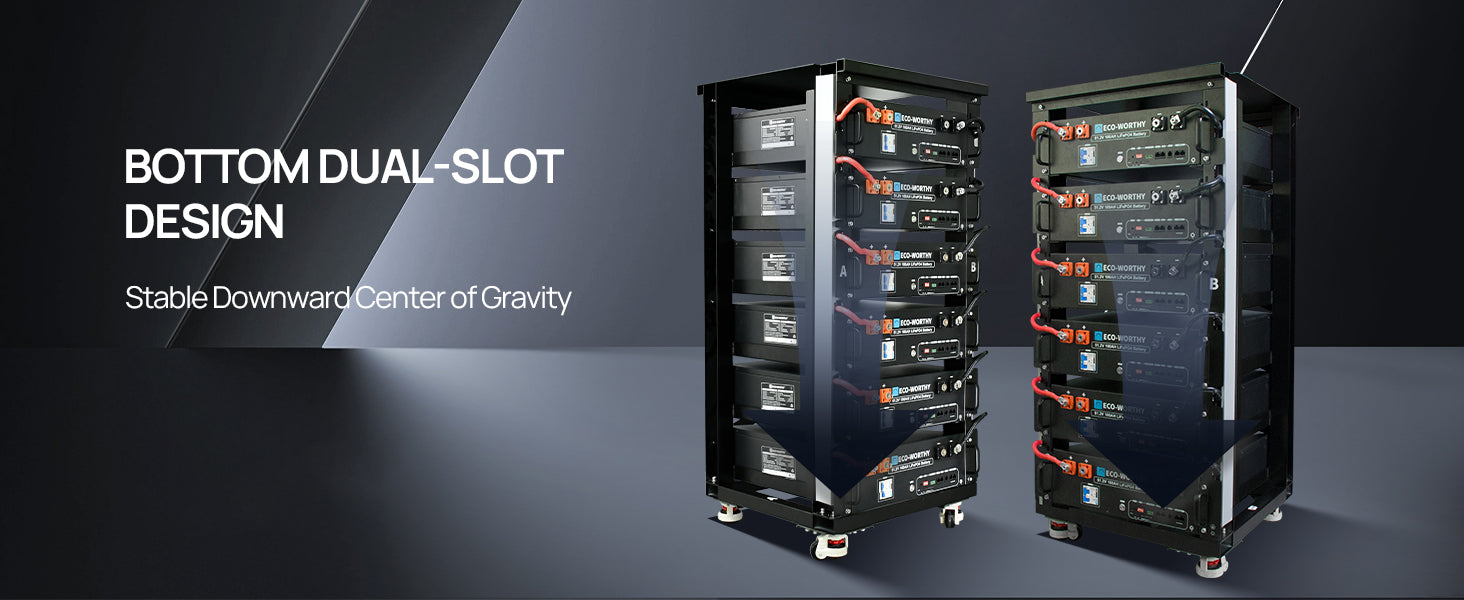 6-Layer Server Rack with 600A Busbar