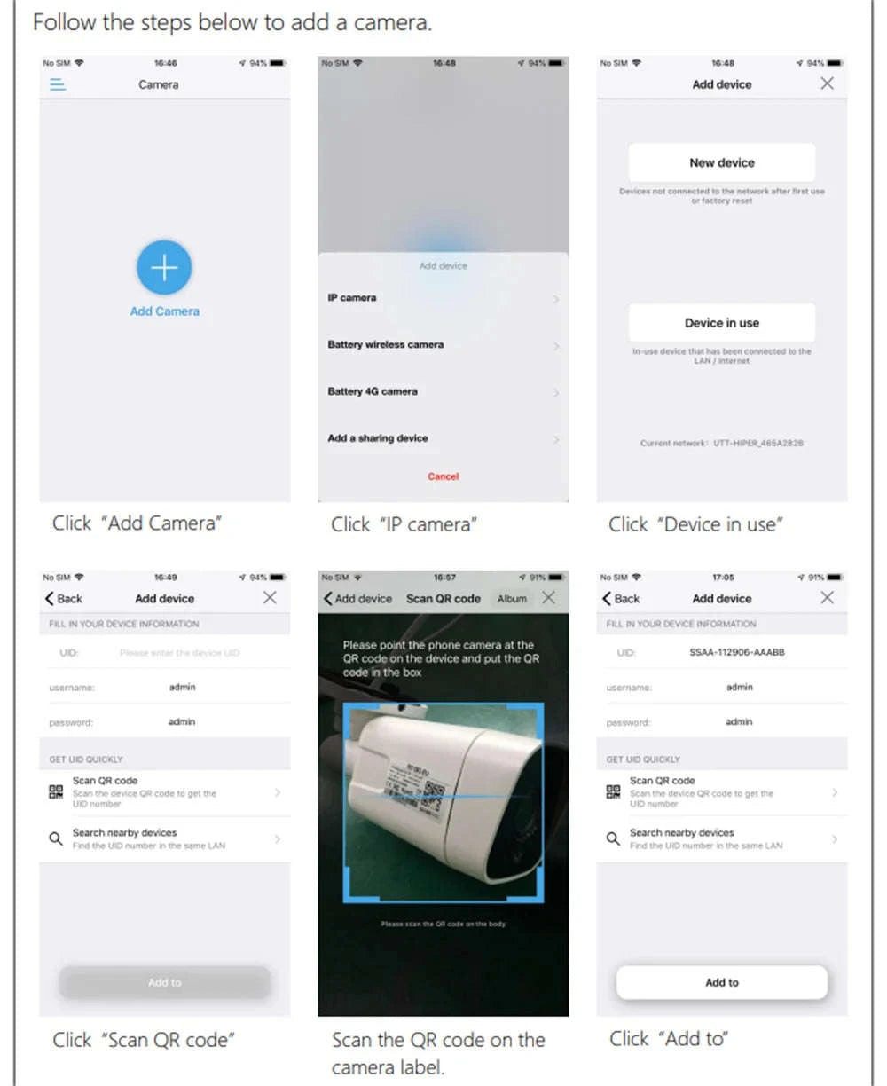 3G 4G 5MP IP Camera with SIM Connectivity and Night Vision-5MP 4G EU 64G Card / EU Plug / 6mm