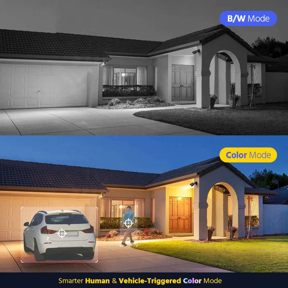 3K Dual-Light Audio Bullet Camera with 2.8mm Lens-Australia