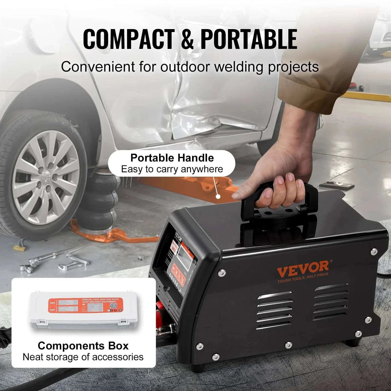 3KW Stud Welder Dent Repair Kit with 9 Modes Auto & Manual-Poland