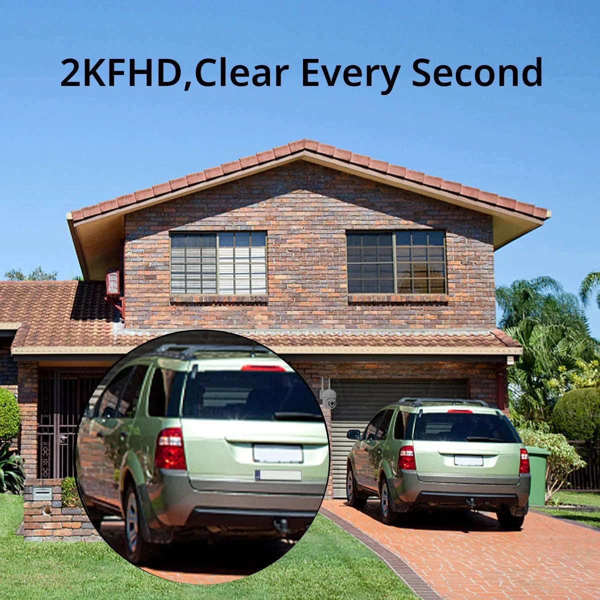 3MP Outdoor Home Security Camera-K20-4 / spain