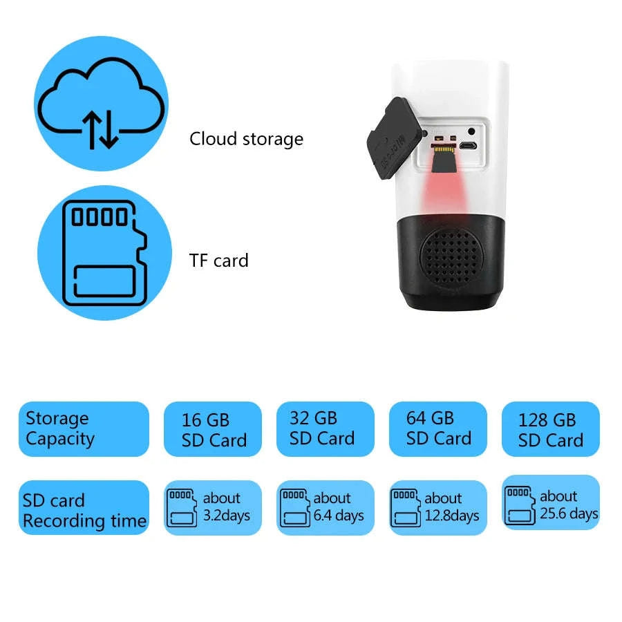 3MP Solar WiFi Security Camera Outdoor with Night Vision & PIR Detection-3MP NO SD Card