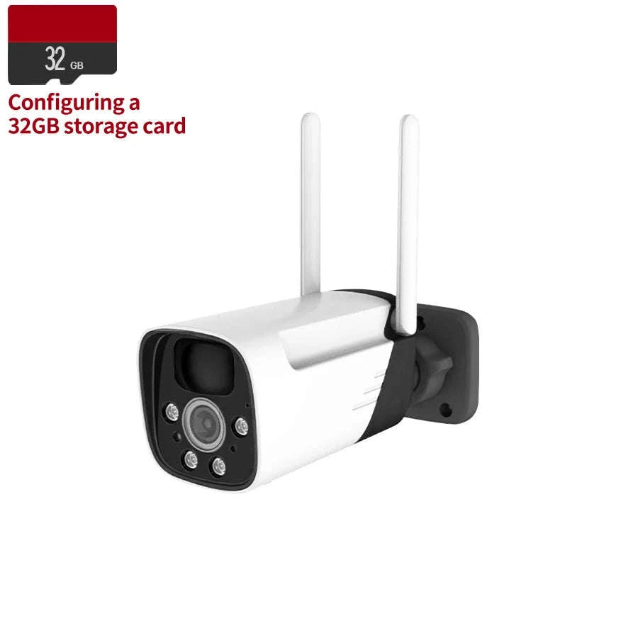 3MP Solar WiFi Security Camera Outdoor with Night Vision & PIR Detection-3MP NO SD Card