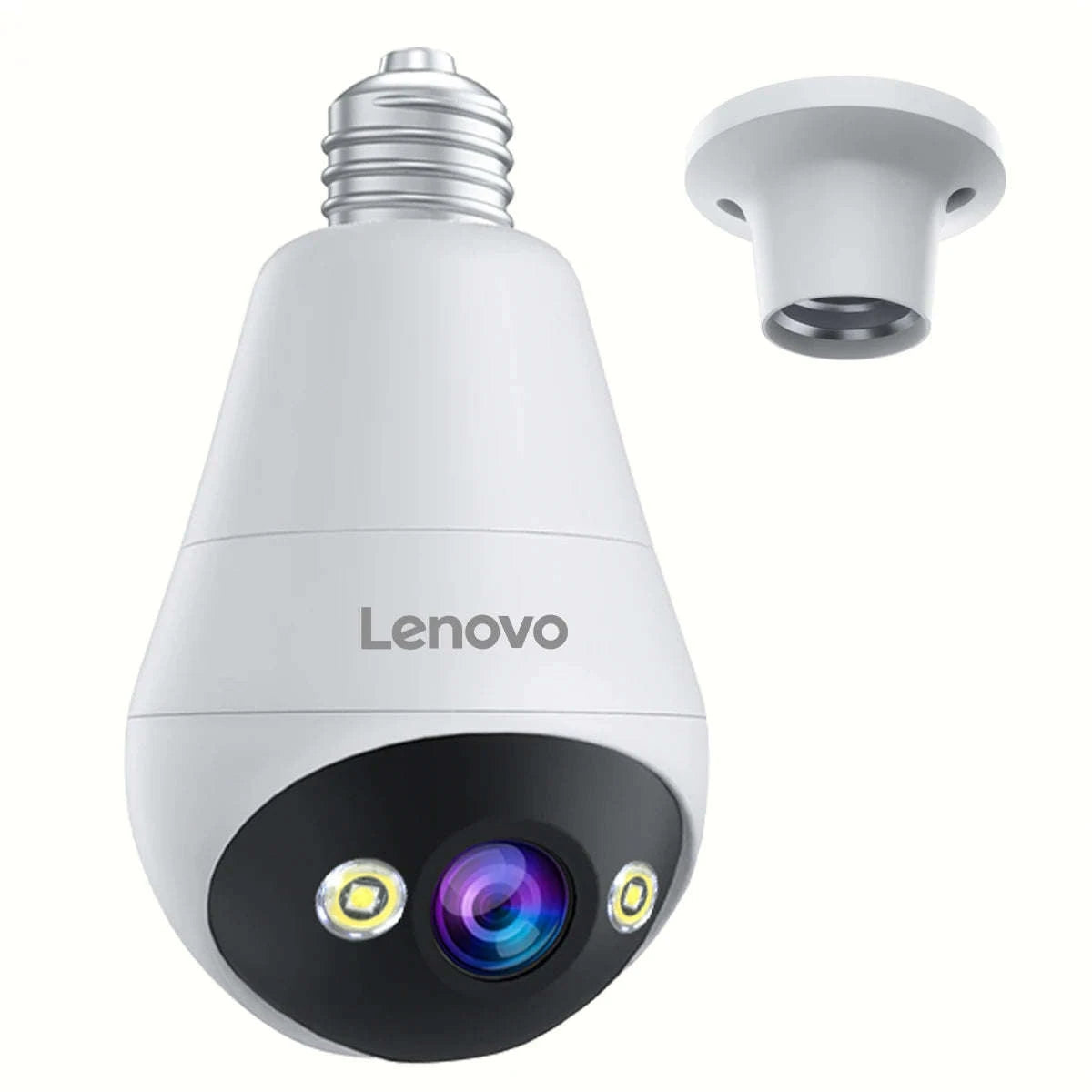 3MP WiFi Bulb Security Camera with 360° View & Night Vision-3MP Bulb Camera