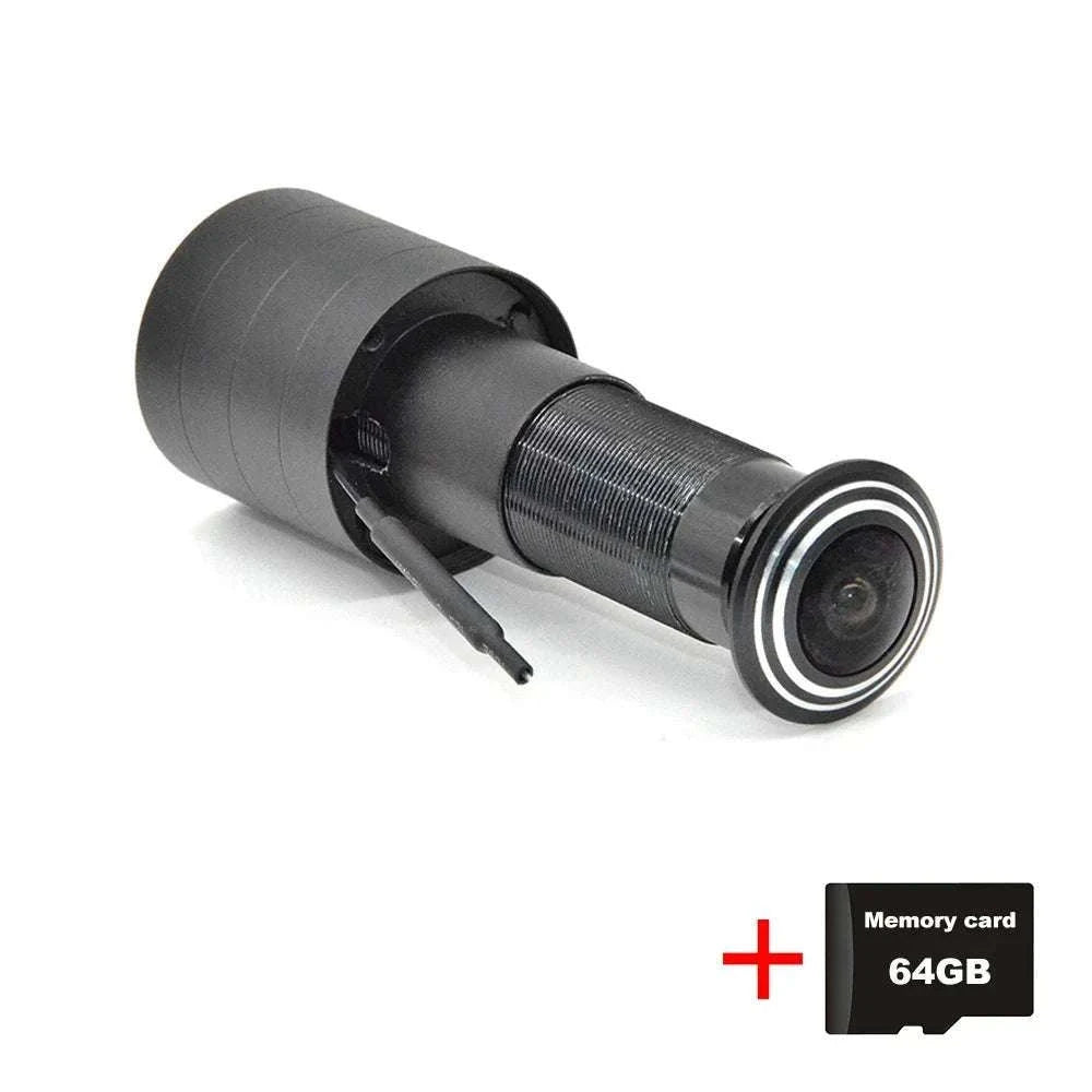 3MP WiFi Door Viewer Camera with Motion Detection & 2-Way Audio-Only Camera