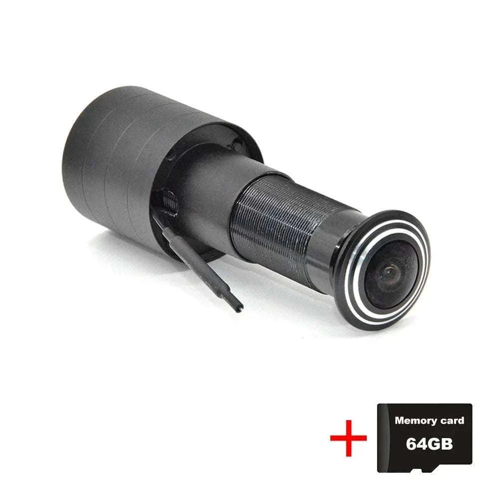 3MP WiFi Door Viewer Camera with Motion Detection & 2-Way Audio-Only Camera