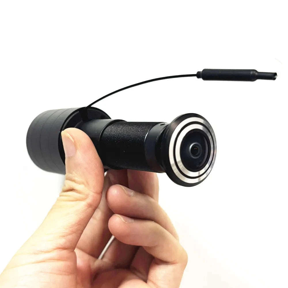 3MP WiFi Peephole Camera with 155° Wide-Angle Door View-NO TF CARD