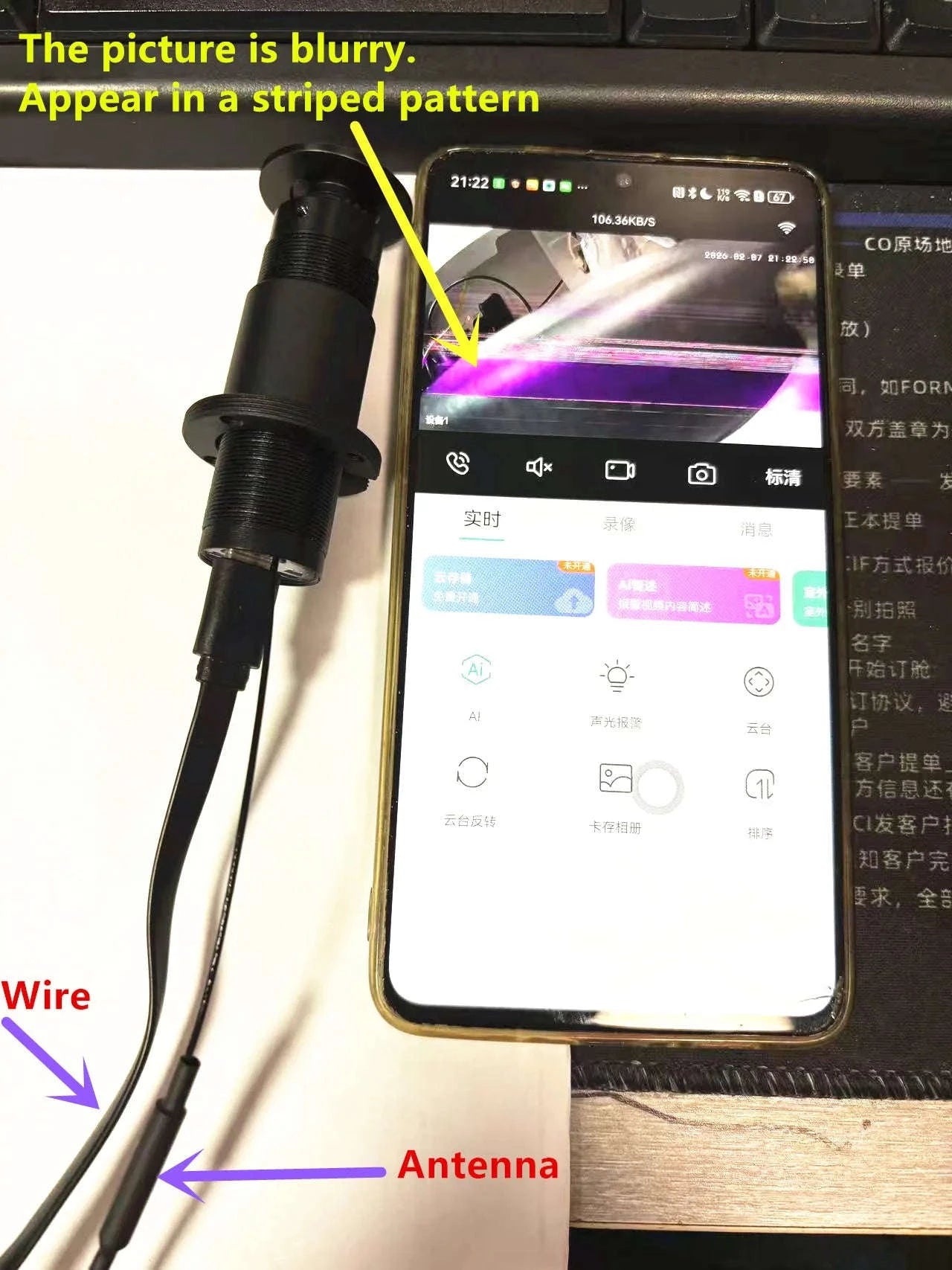 3MP WiFi Peephole Camera with 155° Wide-Angle Door View-NO TF CARD