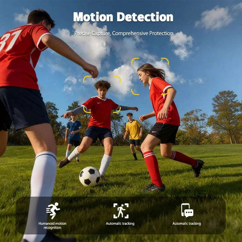 3MP WiFi PTZ Security Camera with 360° View & Two-Way Audio-WiFi NO Card / United States