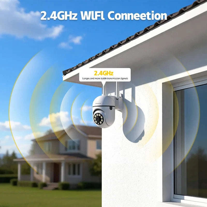 3MP WiFi PTZ Security Camera with 360° View & Two-Way Audio-WiFi NO Card / United States