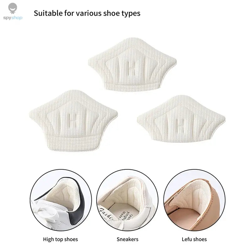 3pairs/6pairs Insoles Patch Heel Pads for Sport Shoes Back Sticker Adjustable Size Antiwear Feet Pad Cushion Insert Insole Spy-shop.com