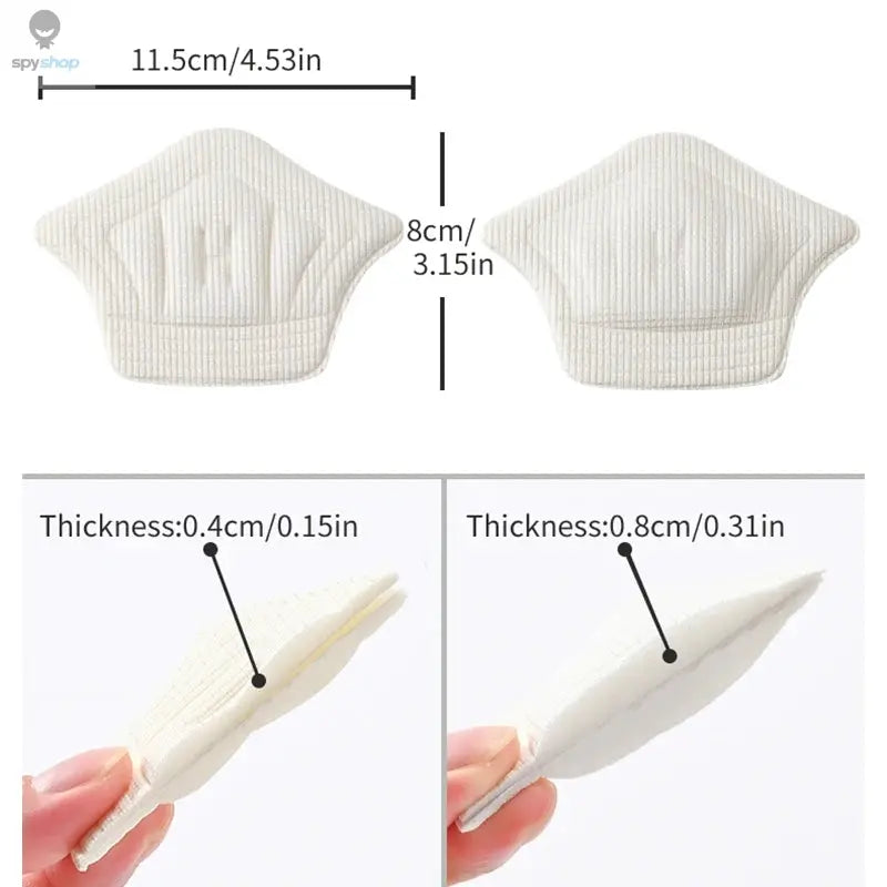 3pairs/6pairs Insoles Patch Heel Pads for Sport Shoes Back Sticker Adjustable Size Antiwear Feet Pad Cushion Insert Insole Spy-shop.com