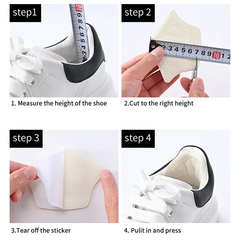 3pairs/6pairs Insoles Patch Heel Pads for Sport Shoes Back Sticker Adjustable Size Antiwear Feet Pad Cushion Insert Insole Spy-shop.com
