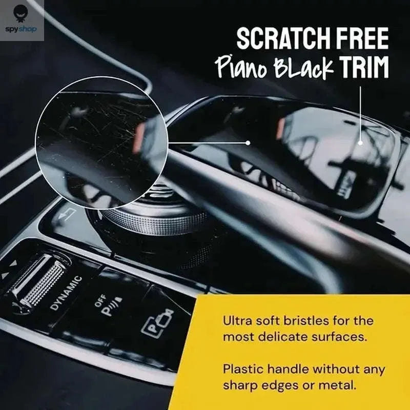 3PCS Boar Hair Car Detail Brushes Set-Default Title