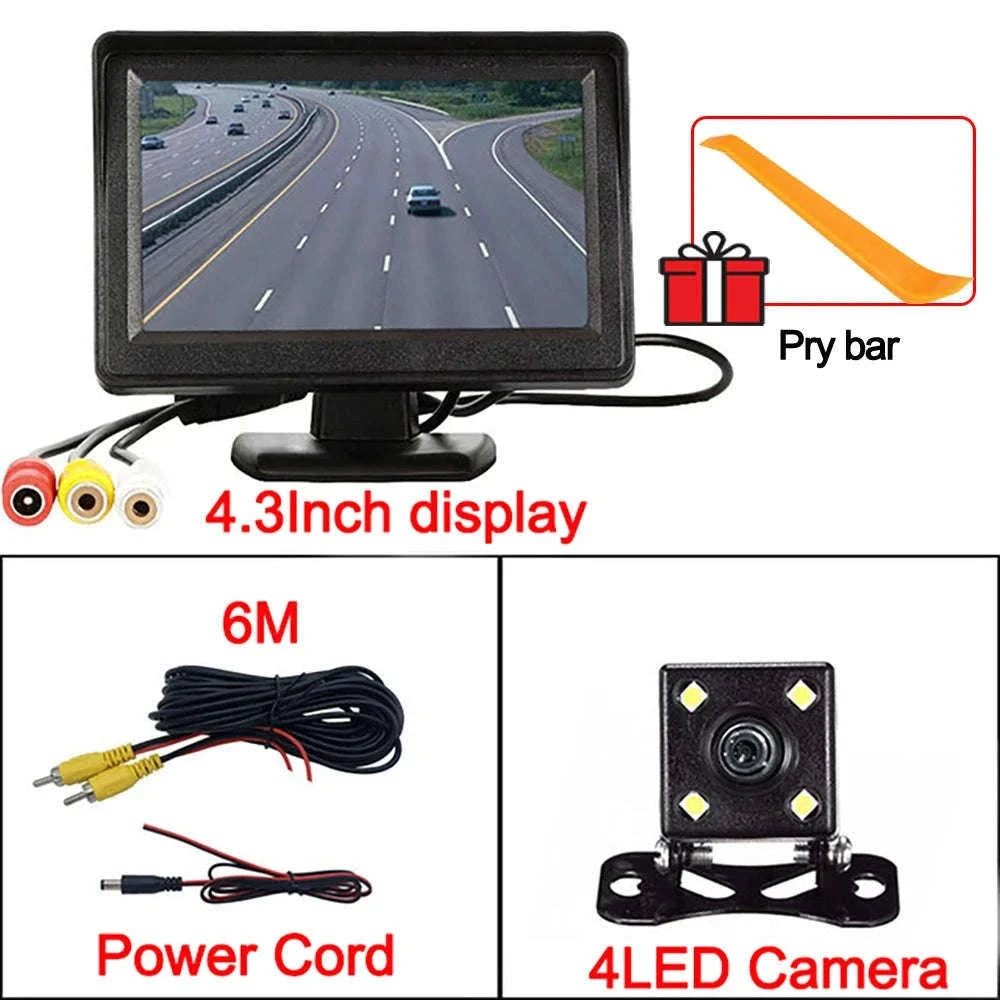 4.3 Inch Rear View Camera Monitor for Safer Parking-4.3Inch Display