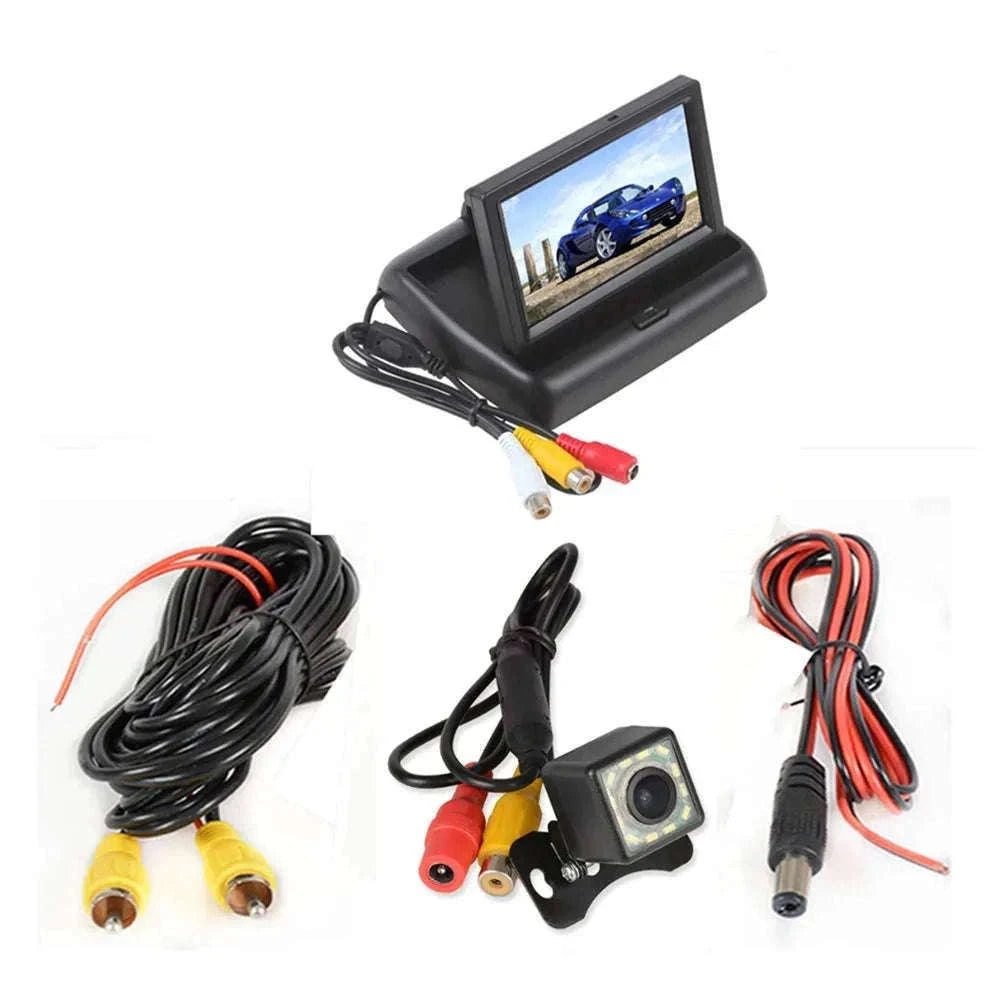 4.3 Inch TFT LCD Car Rearview Monitor for Clear Reversing-with camera wired01 / CHINA