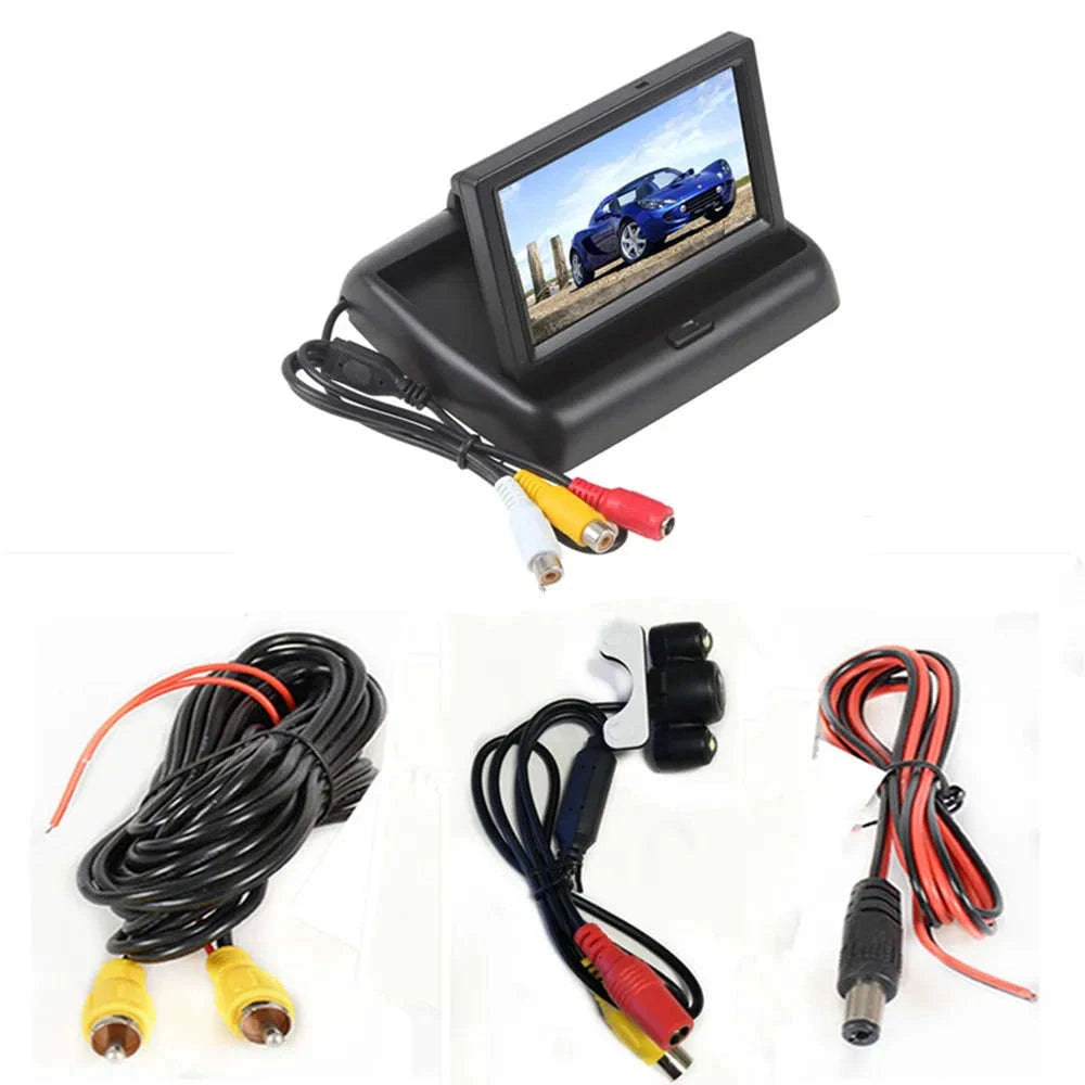 4.3 inch TFT LCD Car Rearview Monitor-with camera wired01 / CHINA