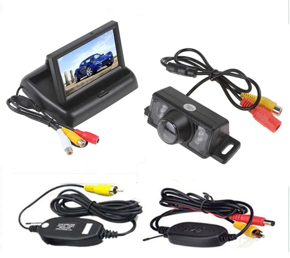 4.3 inch TFT LCD Car Rearview Monitor-with camera wired01 / CHINA