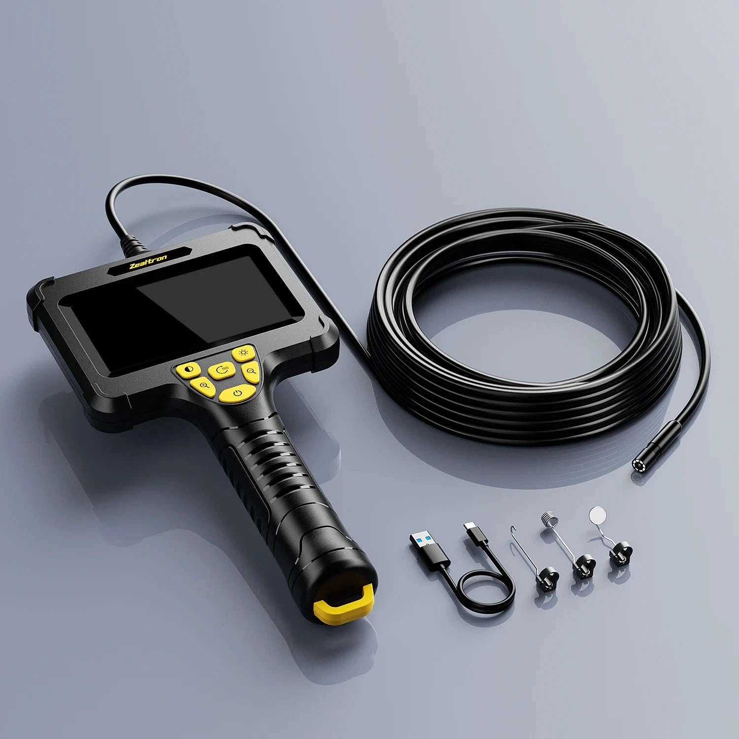 4.3" Industrial Inspection Borescope with 8mm Waterproof Probe-4.3inch / 5m / United States
