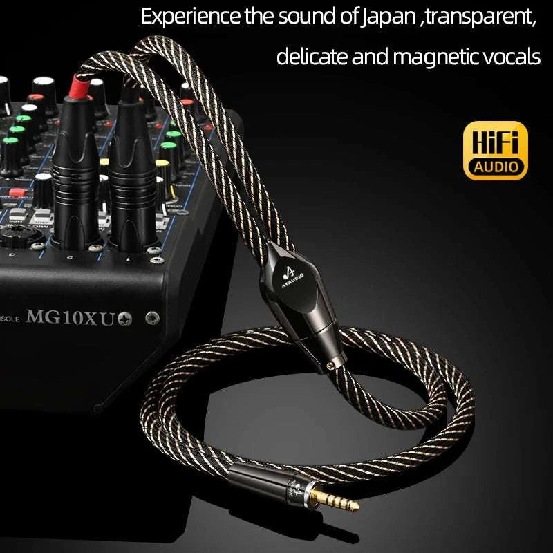 4.4mm Balanced to Dual XLR Cable for HiFi Audio and Studio Use-1.5m / 4.4mm to 2xlr male