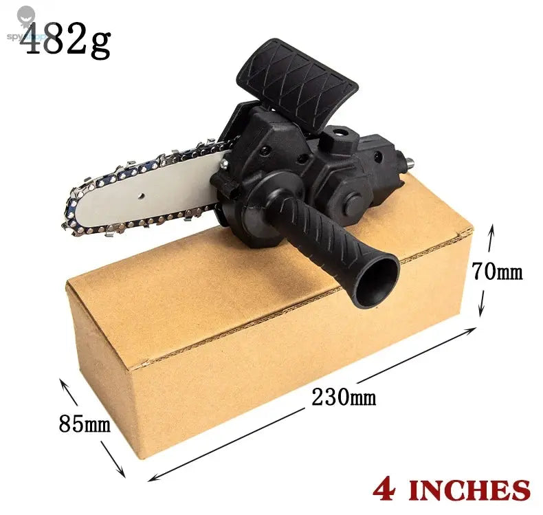 4/6-inch household mini electric drill to electric saw converter logging saw garden saw electric chain saw conversion head tool Spy-shop.com