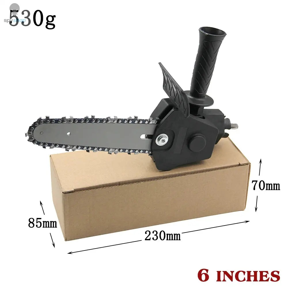 4/6-inch household mini electric drill to electric saw converter logging saw garden saw electric chain saw conversion head tool Spy-shop.com