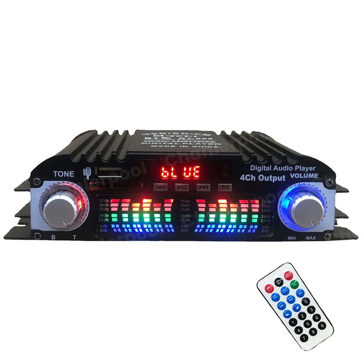 4-Channel Bluetooth Amplifier-Default Title