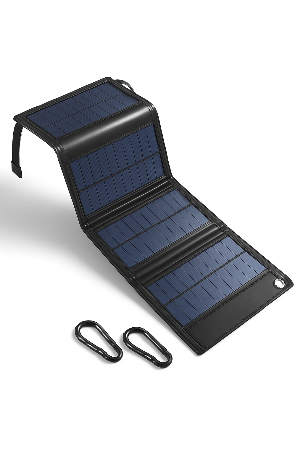 4 skládací 100W solární panel, 20W/h, přenosné solární panely, rychlé nabíjení USB 5V DC, plný čas solární panel, napájení pro cestování
