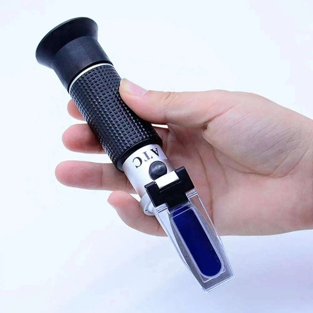 4-in-1 Automotive Refractometer for Antifreeze DEF Battery Fluid Testing-Default Title