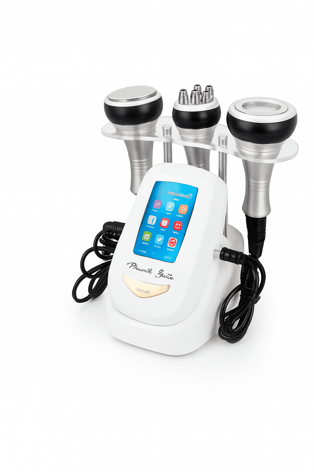4-in-1 Cavitation Body Slimming Machine with Vacuum Suction and Gel-US plug / United States