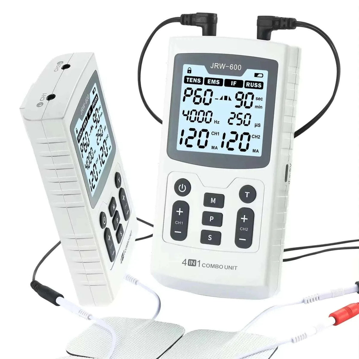 4-in-1 Electric Muscle Stimulation Device for Recovery-JRW-600 WH