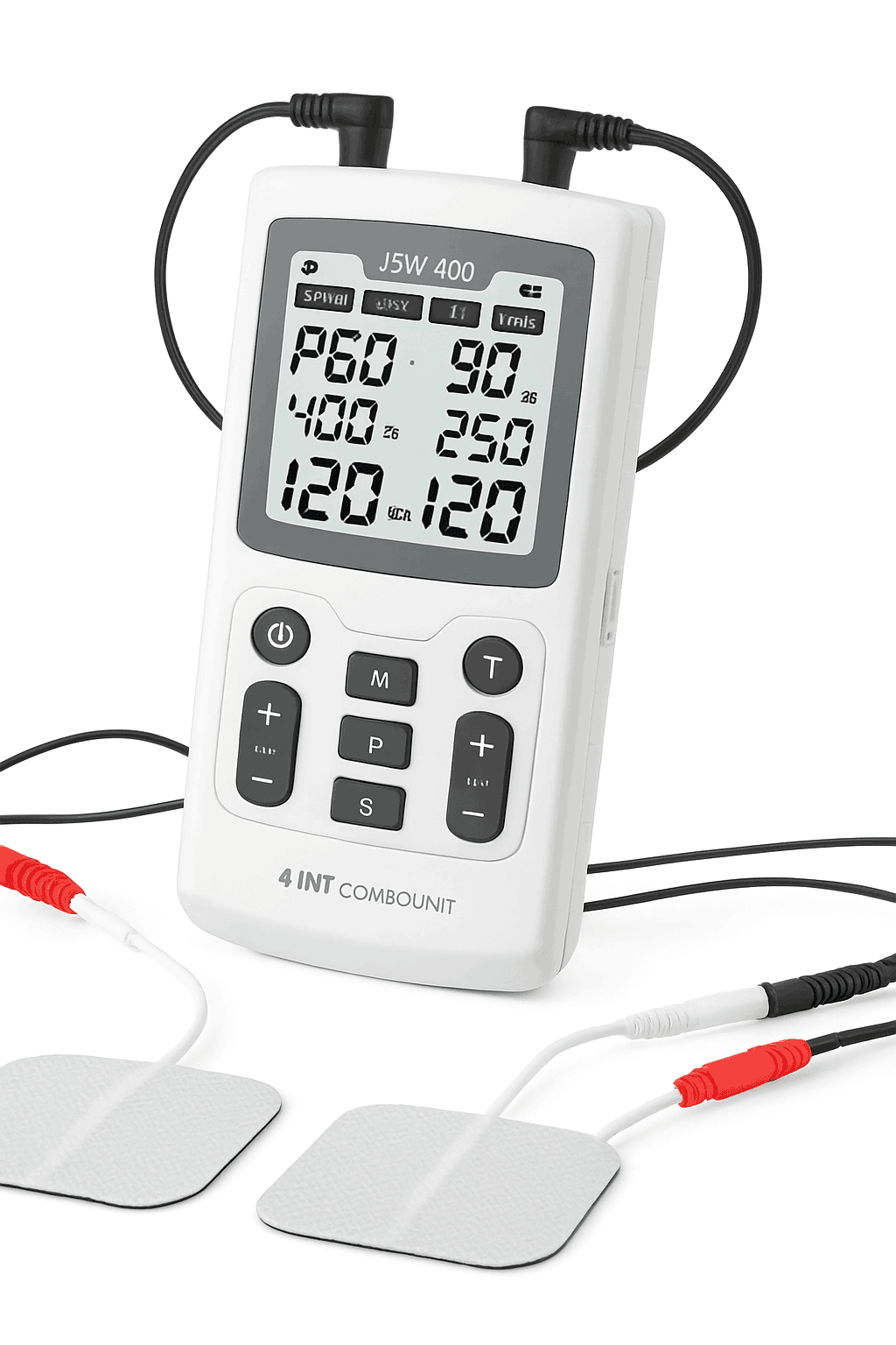 4-in-1 Electric Muscle Stimulation Device for Recovery-JRW-600 WH