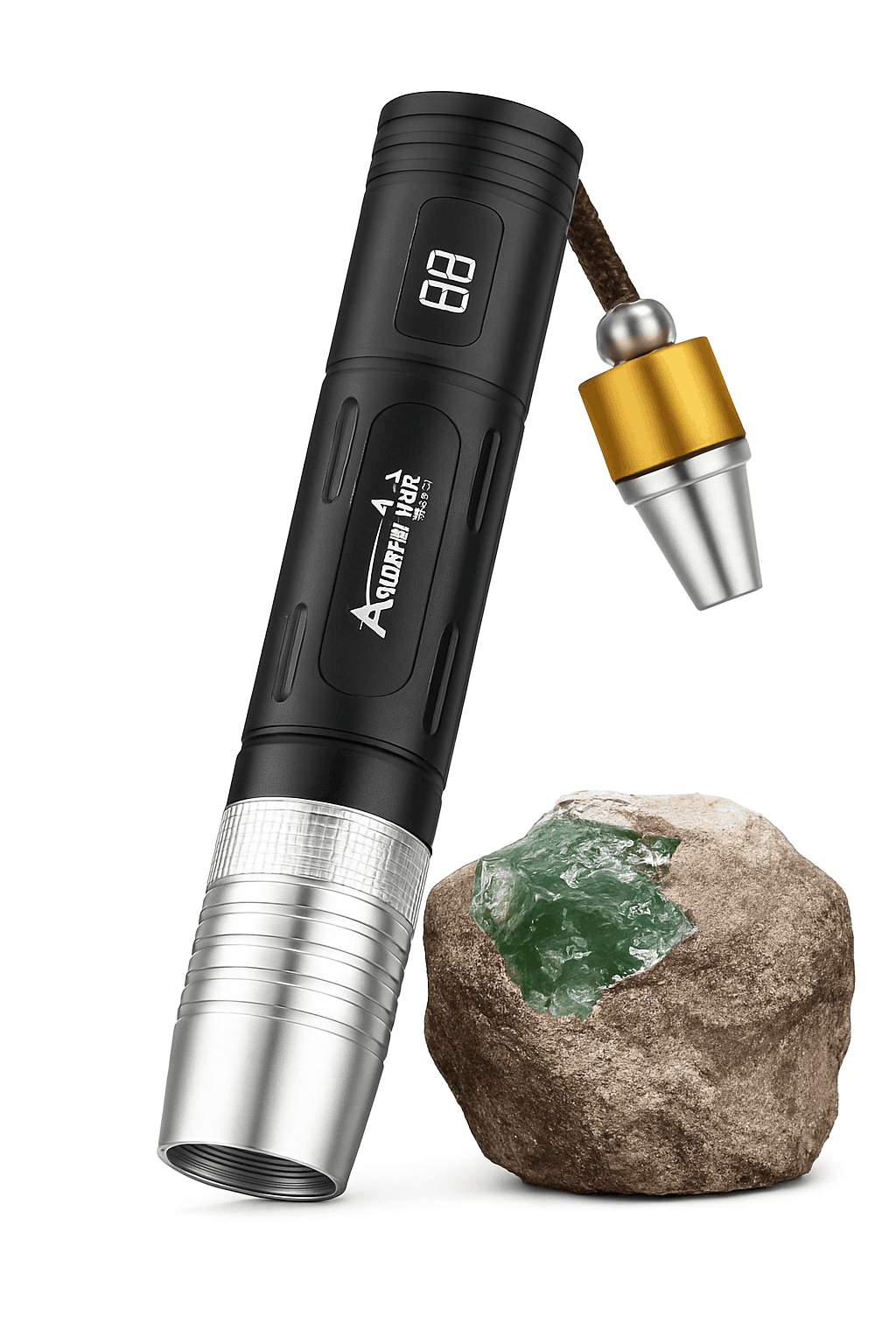 4-in-1 Jade Detector Light UV 365nm Rechargeable Flashlight-SV124